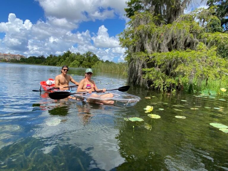 Orlando: Clear Kayak and Paddleboard 2-Hour Rental