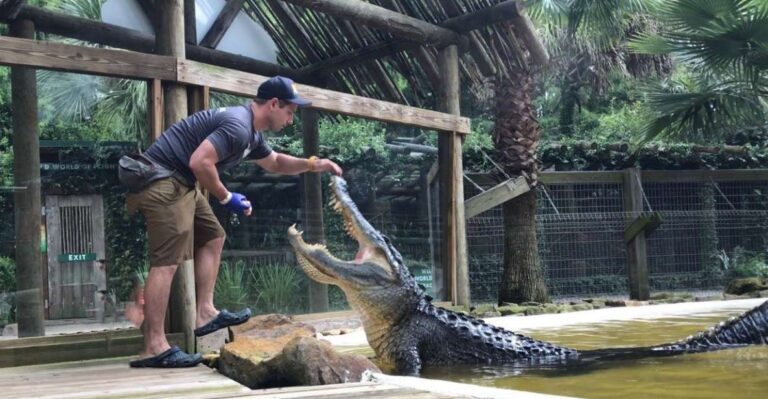 Orlando: Wild Florida Park, Gator Show & Animal Encounters