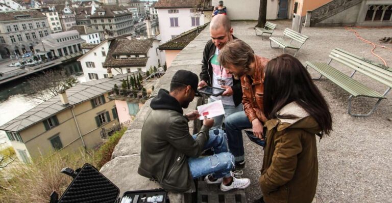 Outdoor Escape Game With Augmented Reality Trough Zurich