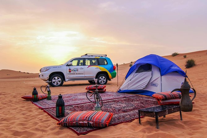 Overnight Camping in Desert Safari With BBQ Dinner & Morning Breakfast
