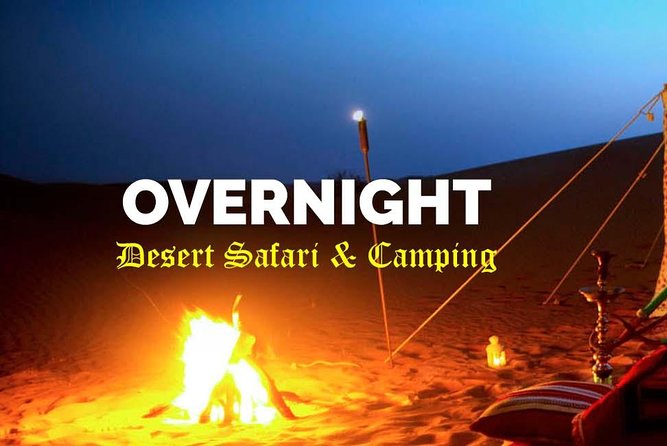 1 overnight desert safari Overnight Desert Safari