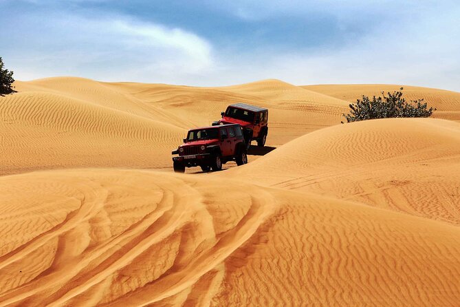 Overnight Dubai Desert Camping- Camel and 4×4 Safari With BBQ and Belly Dance