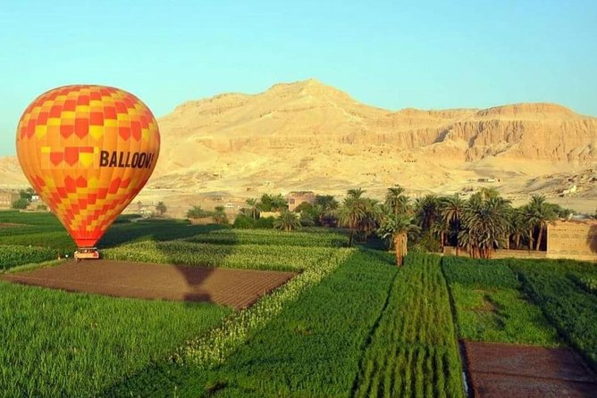 Package Deal Hot Air Balloon Ride & Full Day Luxor Tour W/Guide Lunch - Guide and Transportation Details