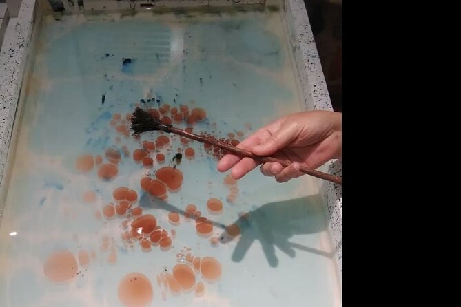 Painting on Water – Ebru Art – Water Marbling