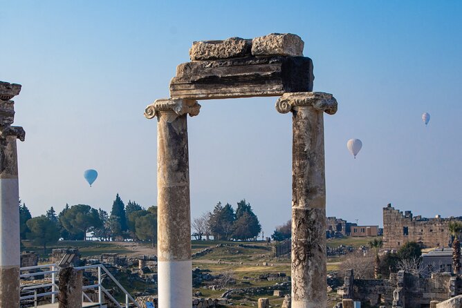 Pamukkale Full-Day Tour With Hot Air Balloon Ride From Marmaris