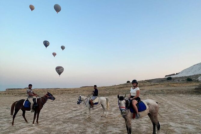 Pamukkale Horse Riding At Sunrise & Balloon Watching