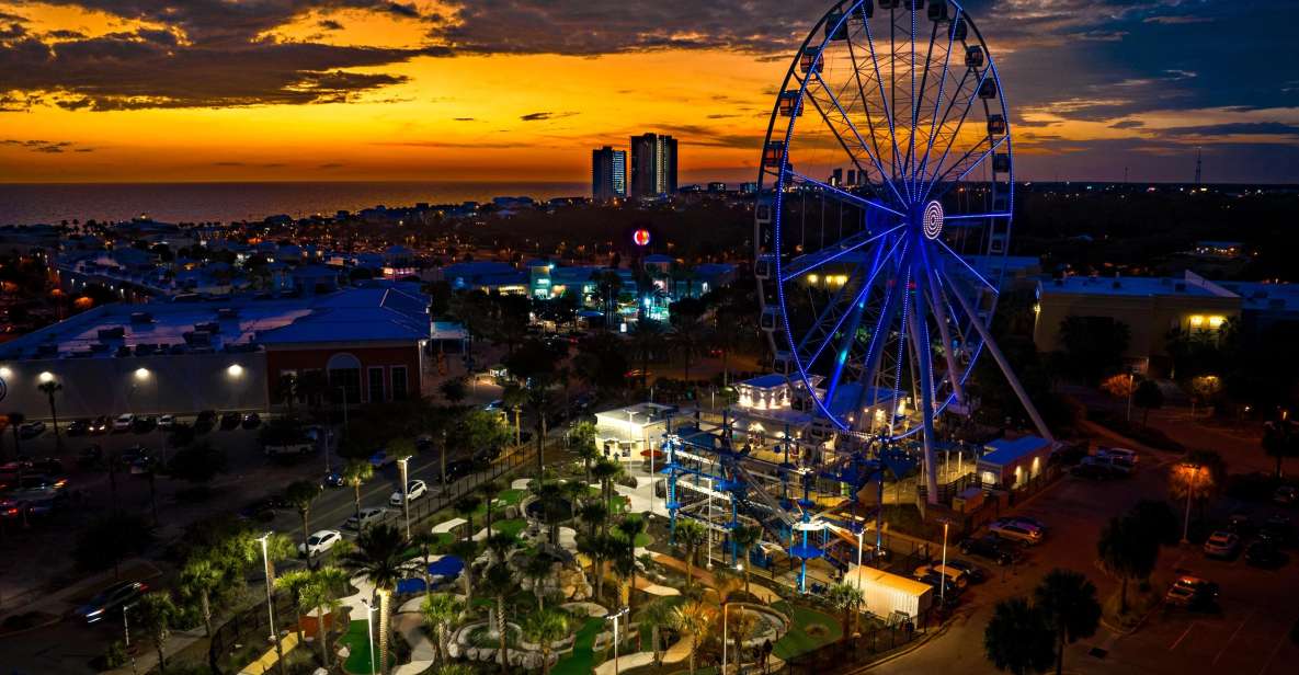 Panama City Beach: SkyWheel Ticket and Mini Golf Combo