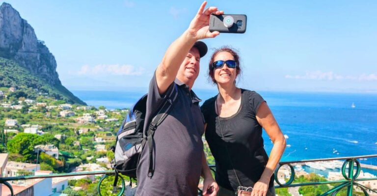 Panoramic Views and Natural Pearls: Private Tour of Anacapri