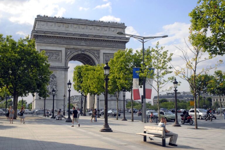 Paris: Arc De Triomphe Entry and Walking Tour