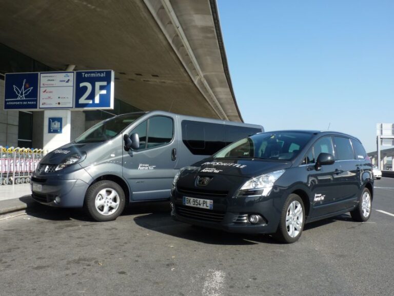 Paris: Charles De Gaulle Airport Private Transfer