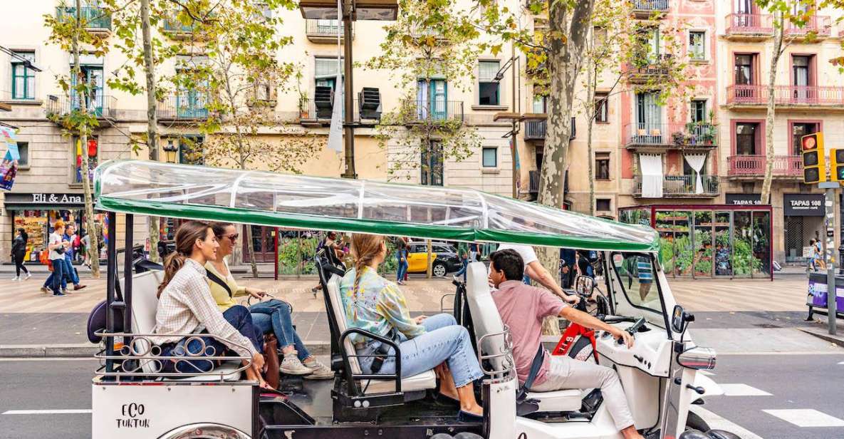 Paris: City Tour by Private Eco Tuk-Tuk