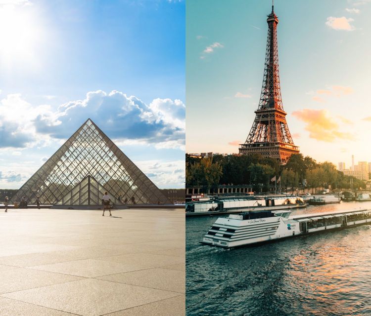 Paris: Louvre Reserved Ticket and River Cruise Combo