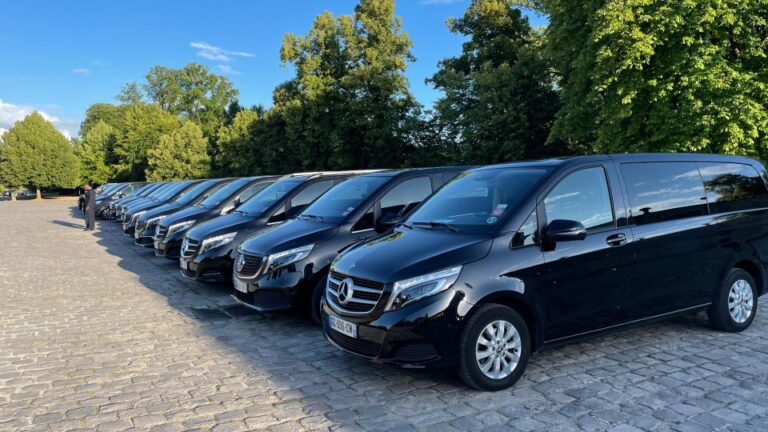 Paris: Luxury Mercedes Transfer to Brussels