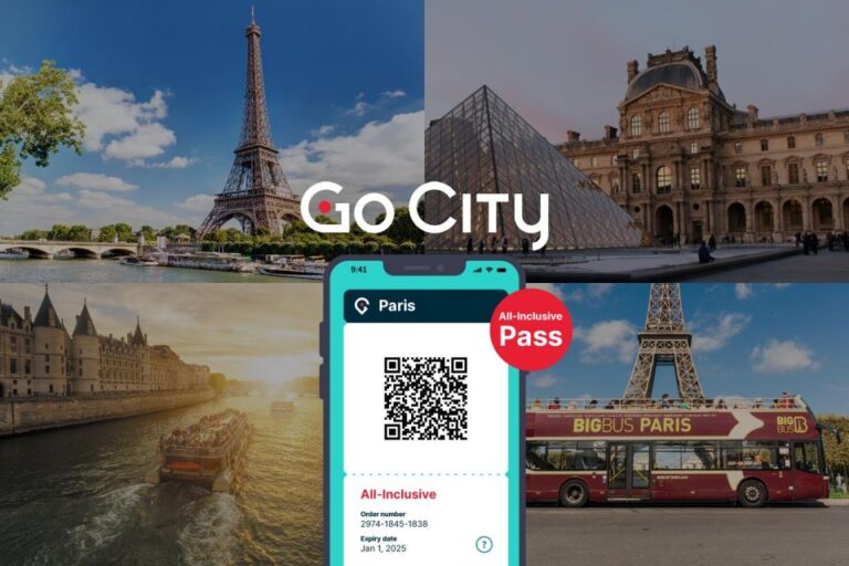 Paris Museum, Tours, and Experiences Pass: 2, 4, or 6 Days