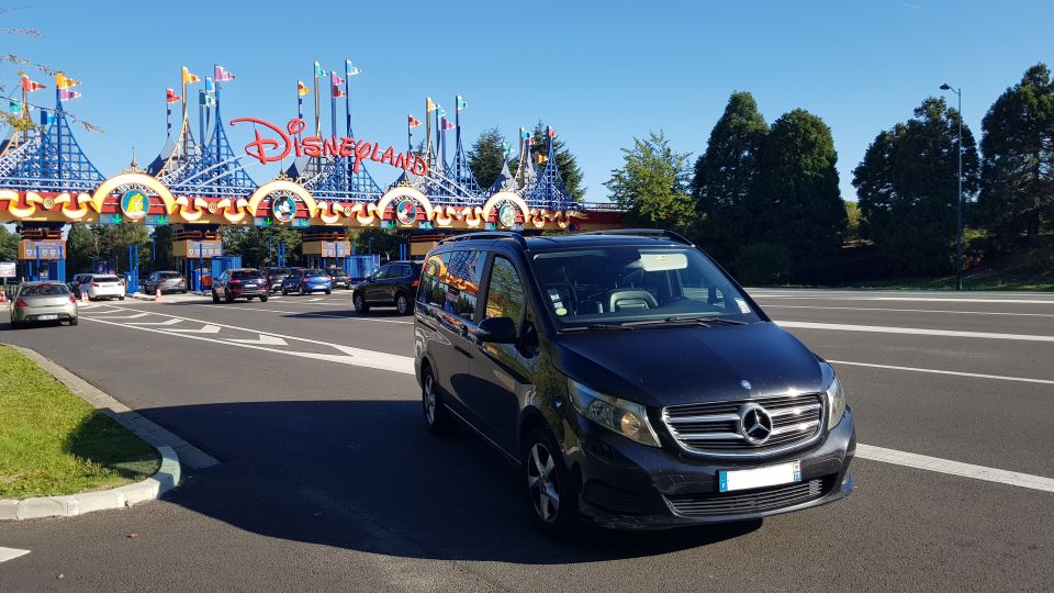 1 paris private transfer from cdg airport to disneyland Paris: Private Transfer From CDG Airport to Disneyland