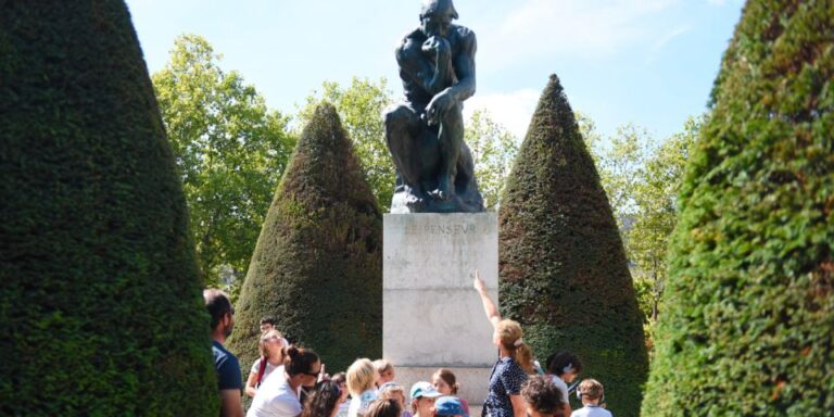 Paris : Rodin Museum Small Group Guided Tour