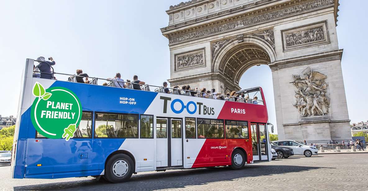 1 paris tootbus hop on hop off discovery bus tour Paris: Tootbus Hop-on Hop-off Discovery Bus Tour