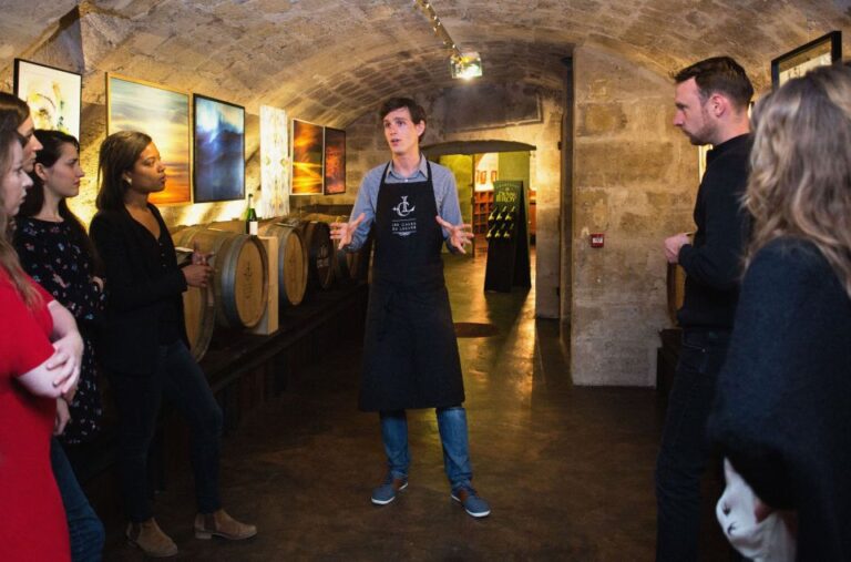 Paris: Wine Museum Guided Tour With Wine Tasting