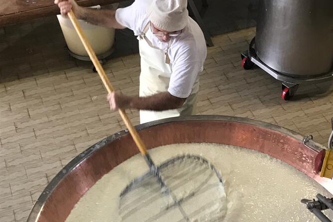 Parmigiano Cheese Factory Visit and Tasting