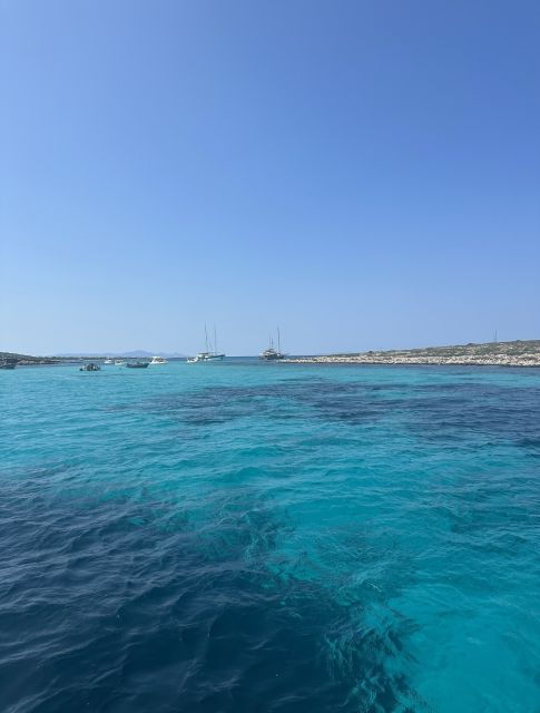 Paroikia: Despotiko & Blue Lagoon Cruise W/ Meal & Drinks