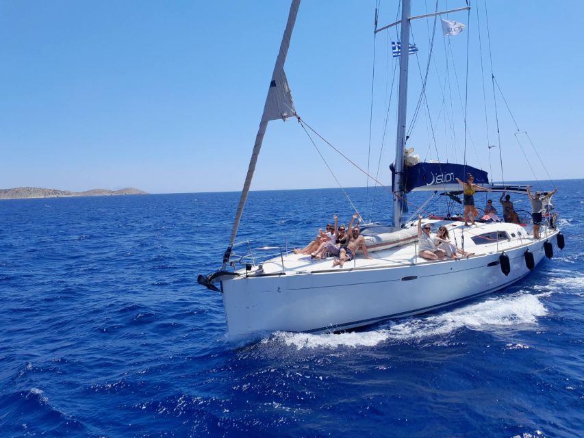 1 paros full day sailing yacht cruise Paros: Full-Day Sailing Yacht Cruise