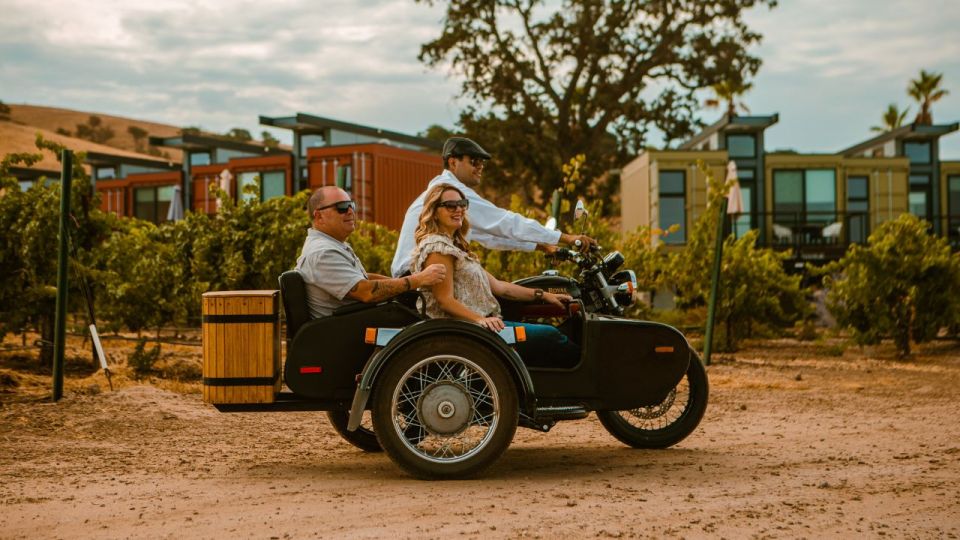 1 paso robles wine country sightseeing tour by sidecar Paso Robles: Wine Country Sightseeing Tour by Sidecar