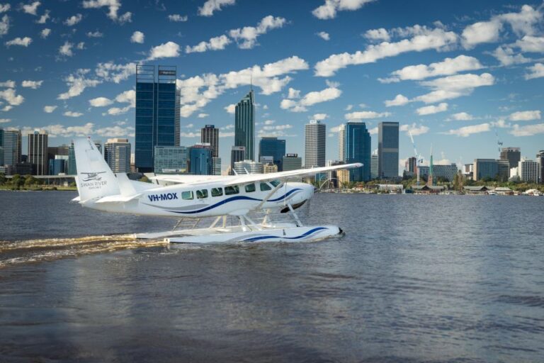 Perth: Scenic Seaplane Tour With Cheese Board & Champagne