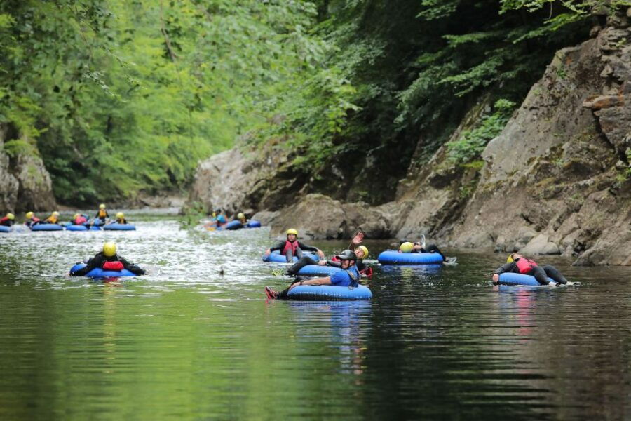 Perthshire: Adventure Tubing and Cliff Jumping Experience