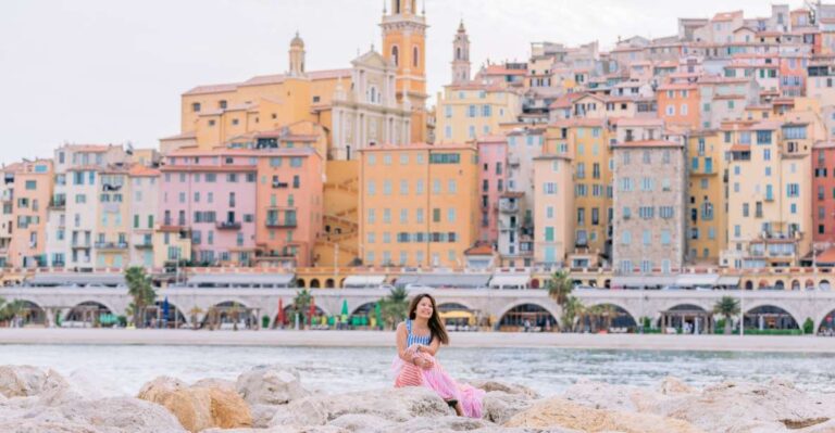 Photoshoot in Menton With a Mentonese Photographer