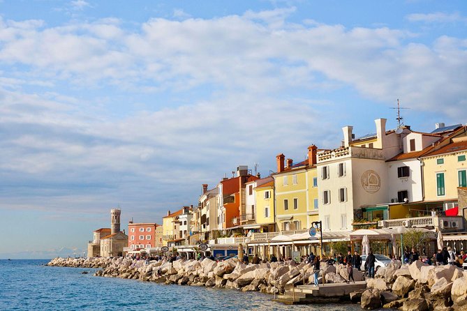 1 piran and panoramic slovenian coast from porec Piran and Panoramic Slovenian Coast From Porec