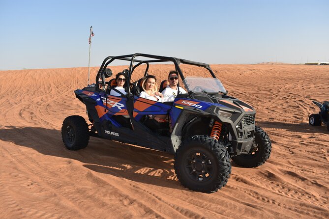 Polaris RZR 1000cc Self Drive 4 Seats Camel Ride and Sandboarding