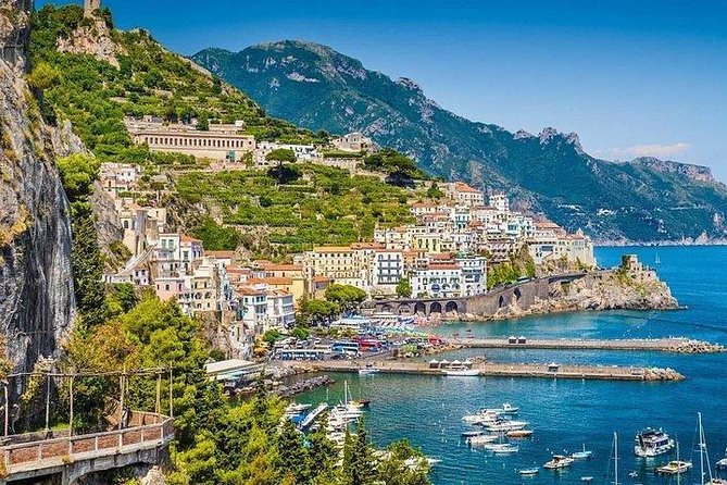 Pompeii, Positano and Amalfi Coast Private Day Tour From Rome