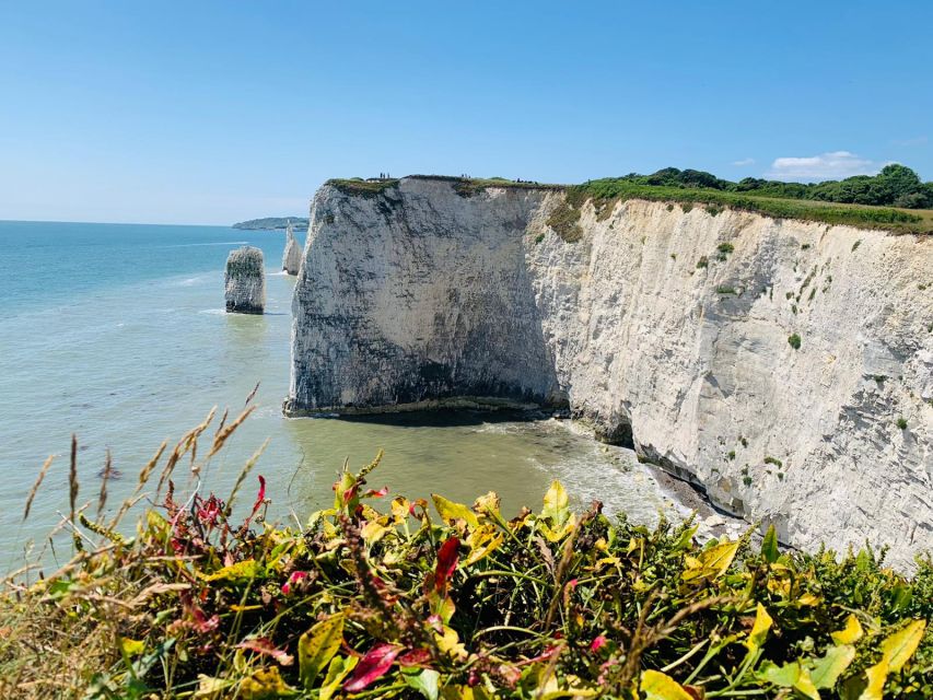 1 poole old harry rocks and corfe castle guided e bike tour Poole: Old Harry Rocks and Corfé Castle Guided E-bike Tour