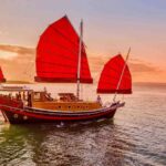 1 port douglas sunset cruise on a chinese shaolin junk ship Port Douglas: Sunset Cruise on a Chinese Shaolin Junk Ship