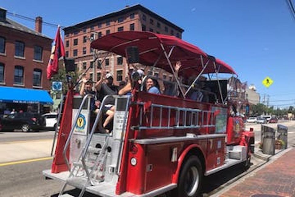 1 portland maine tour in vintage fire engine Portland, Maine: Tour in Vintage Fire Engine