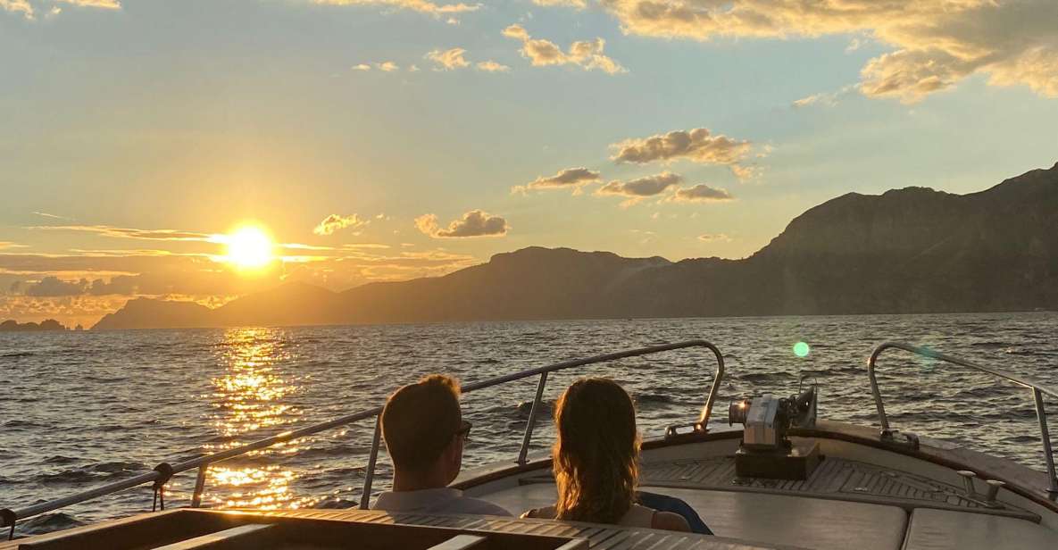 1 positano sunset private cruise Positano: Sunset Private Cruise