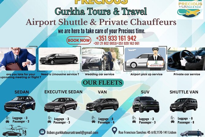 PRECIOUS Gurkha Airport Shuttle & Private Chauffeur Service