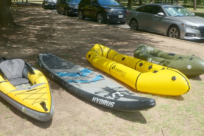 Premium Inflatable Kayak Rental Package for Lake Austin