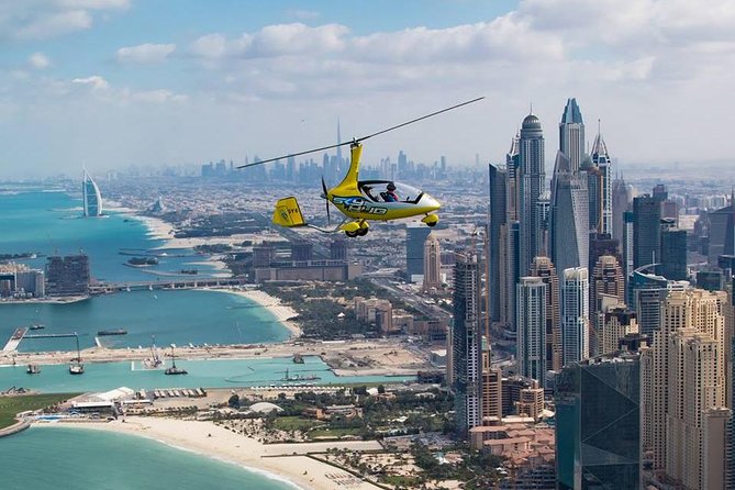 Private 2-3 Hours Gyrocopter Flight Over Dubai Tour