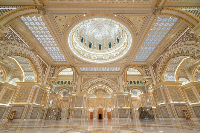 Private Abu Dhabi Full Day Tour : Grand Mosque, Qasr Al Watan With Lunch