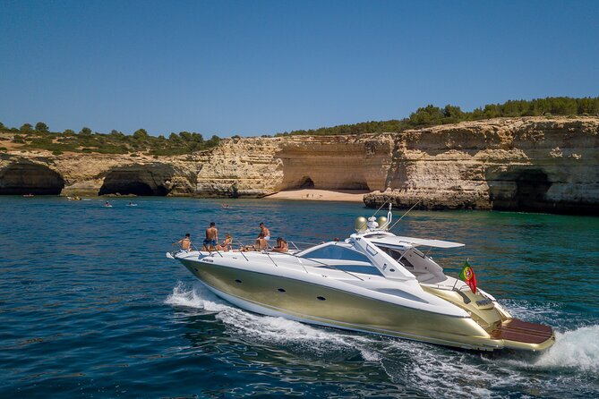 1 private coastline and dolphins yacht cruise from albufeira Private Coastline and Dolphins Yacht Cruise From Albufeira