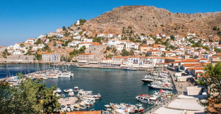 Private Day Cruise With Skipper to Hydra and Poros Islands