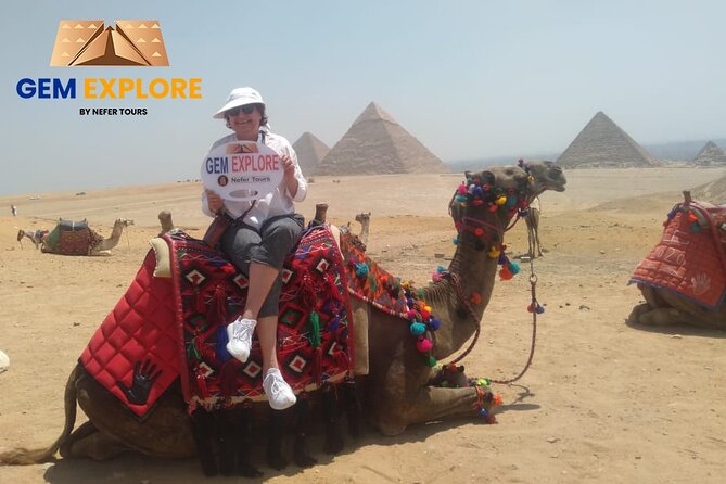 Private Day Tour Giza Pyramids, Sphinx , Egyptian Museum and Bazaar