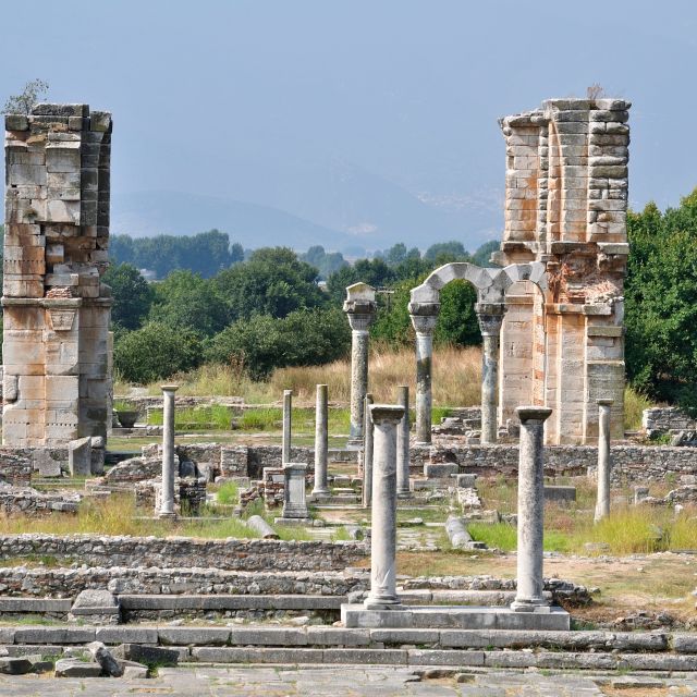 Private Day Trip: Ancient Philippi, Kavala & Ammolofi Beach