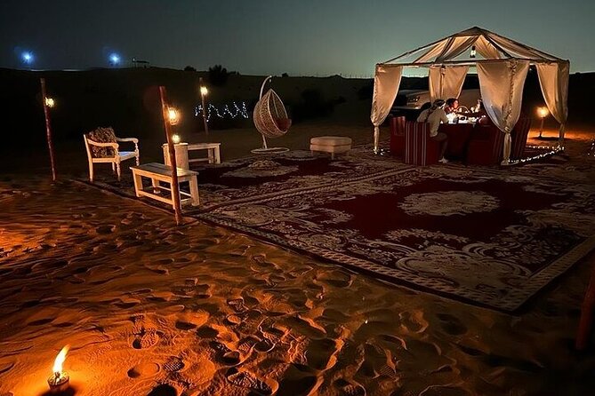 Private Dinner in the Heart of the Desert With Entertainment Show
