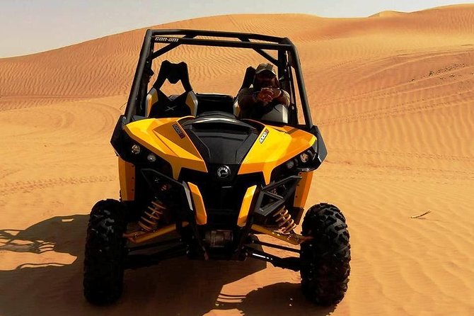 Private Dune Buggy Adventure With Sand Boarding and Refreshments From Dubai - Inclusions and Logistics