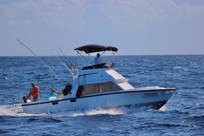 1 private fishing charter bertram 31ft 6 pax max if you dont fish you dont pay Private Fishing Charter Bertram 31ft 6 Pax Max if You Dont Fish You Dont Pay