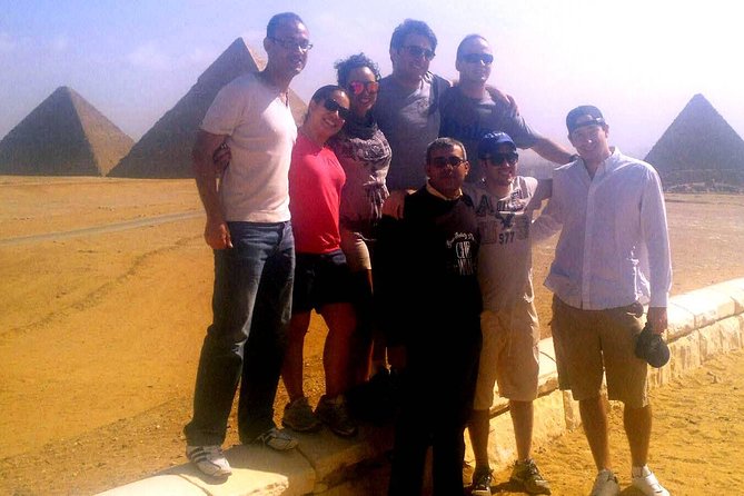 Private Full-Day Tour to Giza Pyramids, Sphinx, Saqqara Pyramids, and Memphis