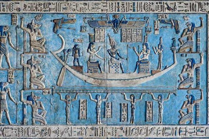 Private Guided Day Trip to Dendara and Abydos Temples With Felucca From Luxor