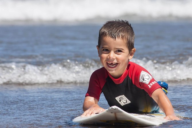 Private Guided Surfing Experience for Kids in El Médano